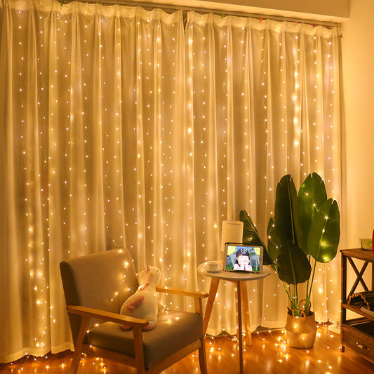 Voltia GlowCurtain, cortina de luces LED de 3 por 2 metros