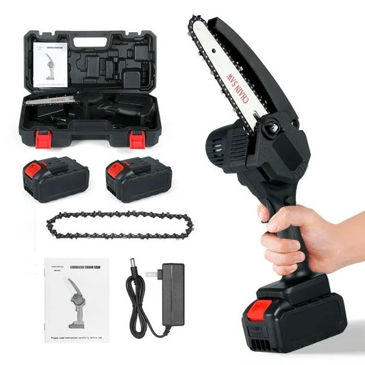 Voltia CutPro, mini sierra inalámbrica 48V con 2 baterías
