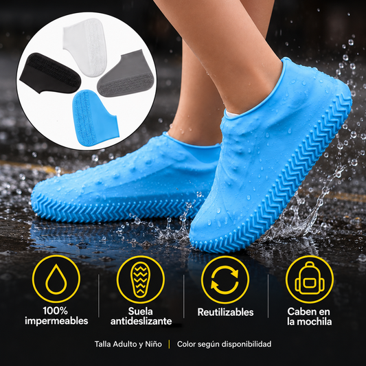 Beneficios del DryShoe: impermeable, suela antideslizante, reutilizable y compacto