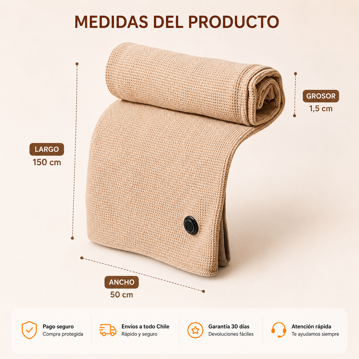 Voltia Warm Cape Medidas
